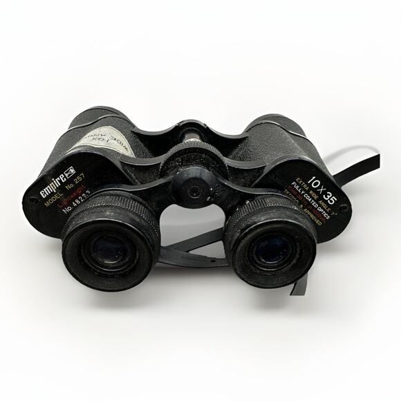 Empire Binoculars Model 257 Lightweight No. 48223 10 X 35 Extra Wide Angle {O} - Picture 1 of 10